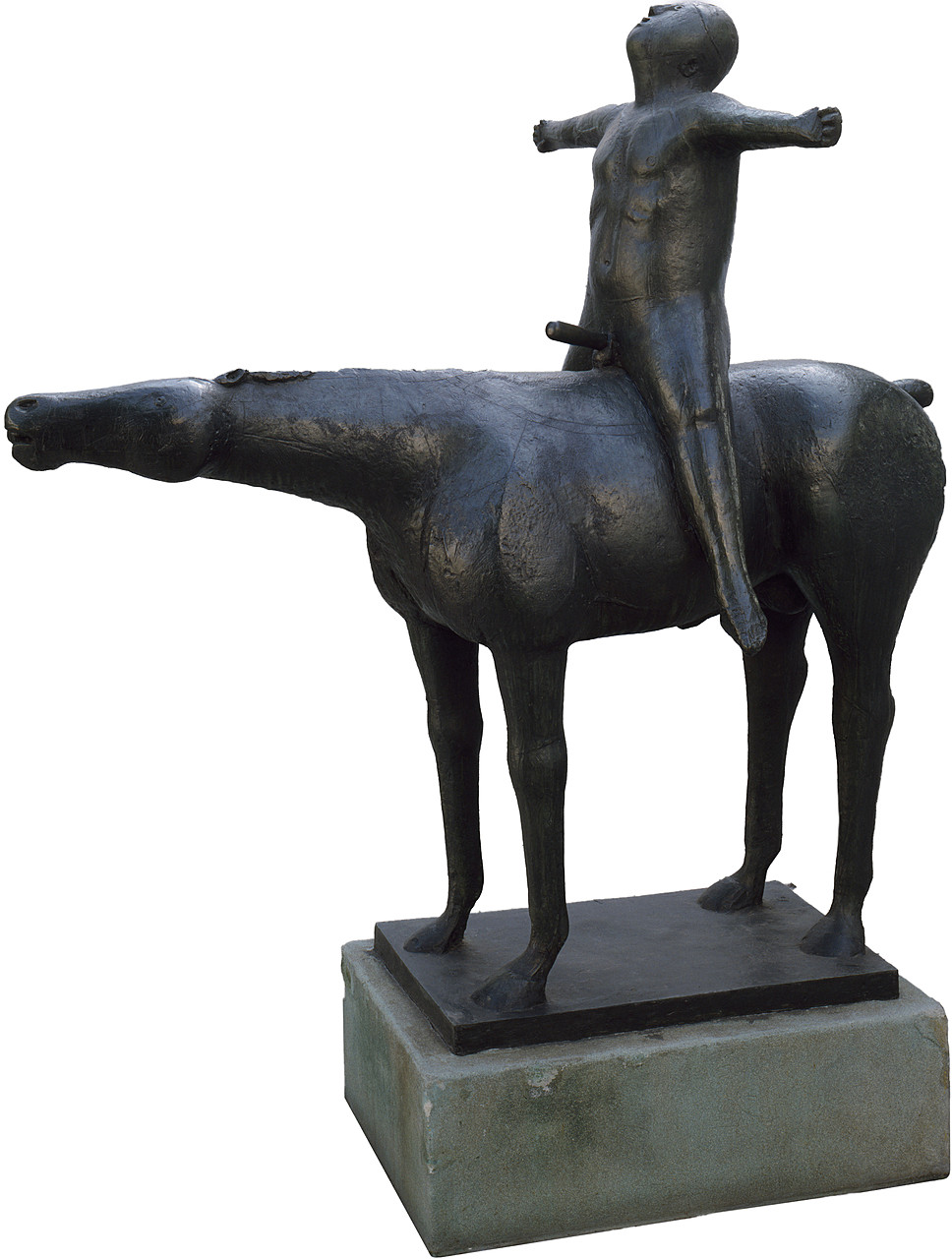 Marino Marini, The Angel of the City, 1948, Bronze with brown patina