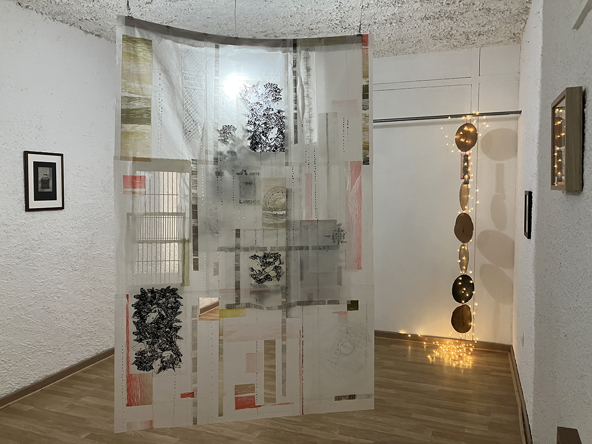  “Veins of the Invisible: Mika Aono,” installation view, photo: the author