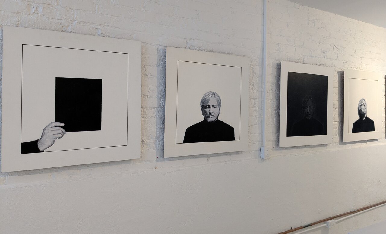 Installation view of Steve Rockwell Meditation on Space at Sheff Contemporary, 2025. Photo: Hugh Alcock