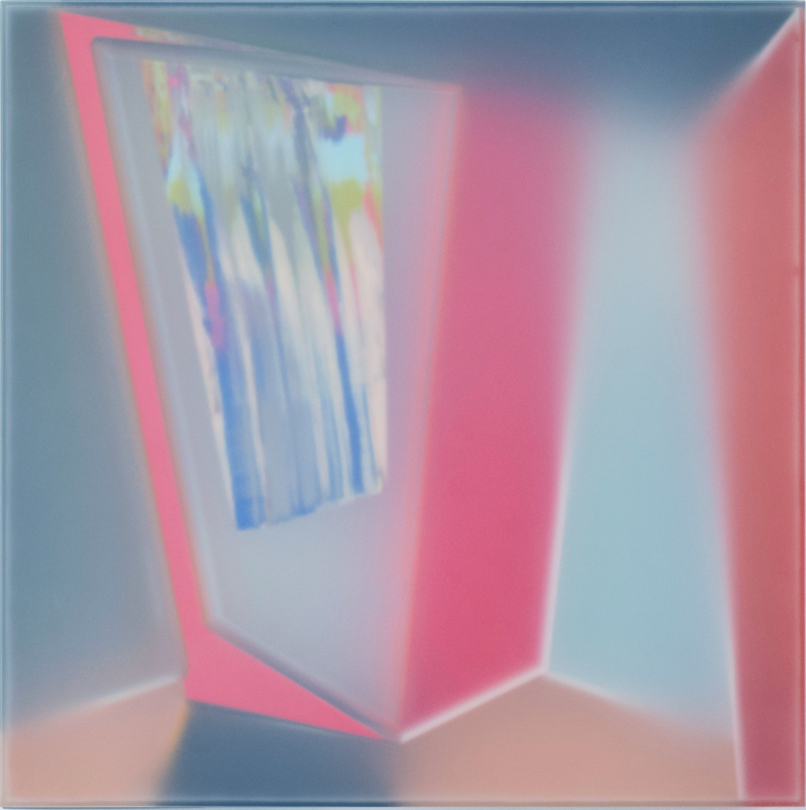 Kal Mansur, Habitat, 2018, acrylic sculpture,18” x 18” x 2.75”