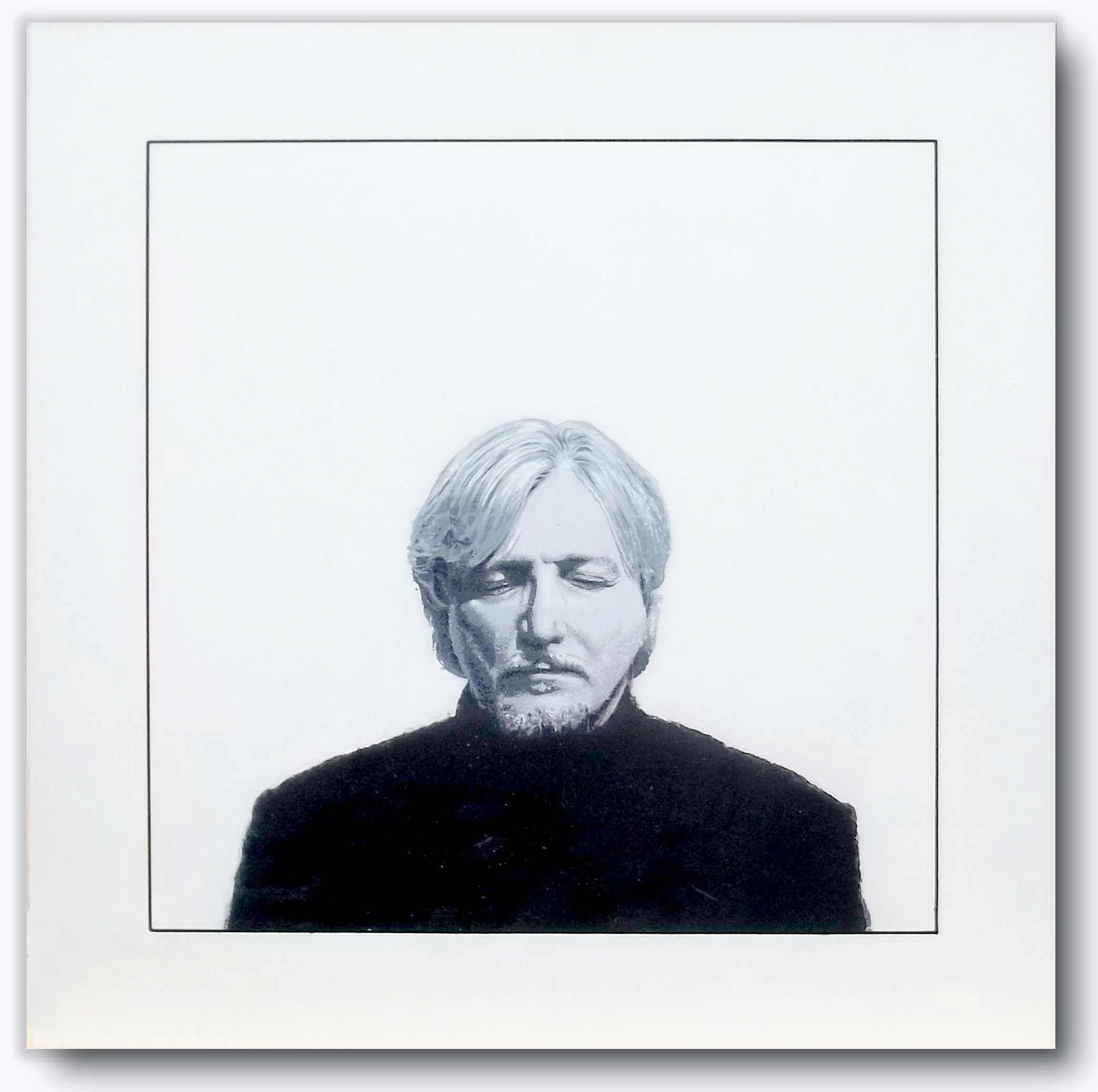 Meditations on Space, 1996, acrylic on masonite, 32 x 32 inches (Inspired by the September 20, 1995 visit to Galerie Jamile Weber in Zurich, Switzerland). Courtesy of the artist