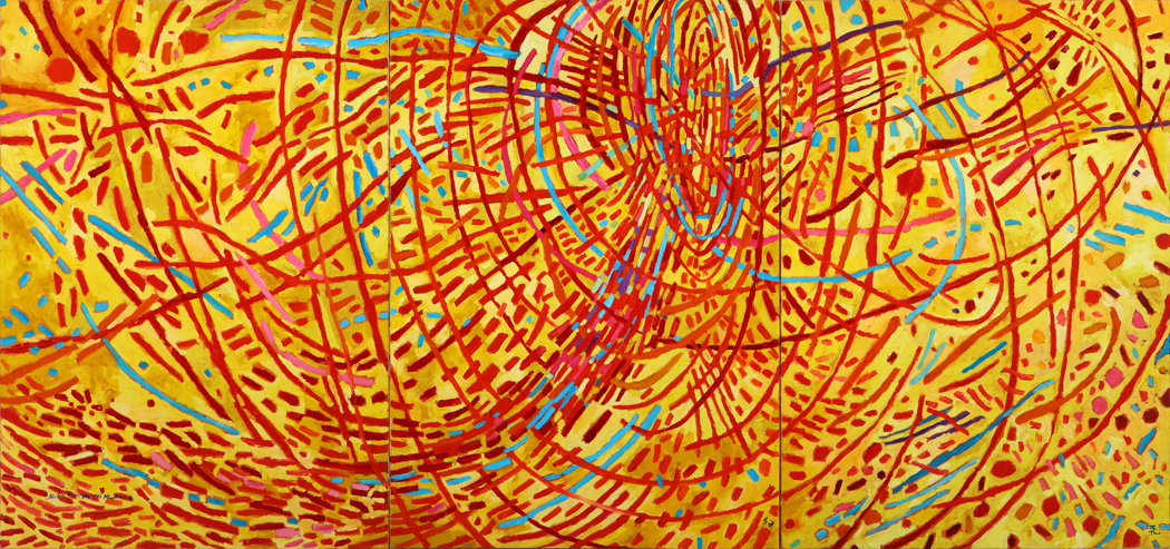 Mildred Thompson, American (1936—2003), Magnetic Fields