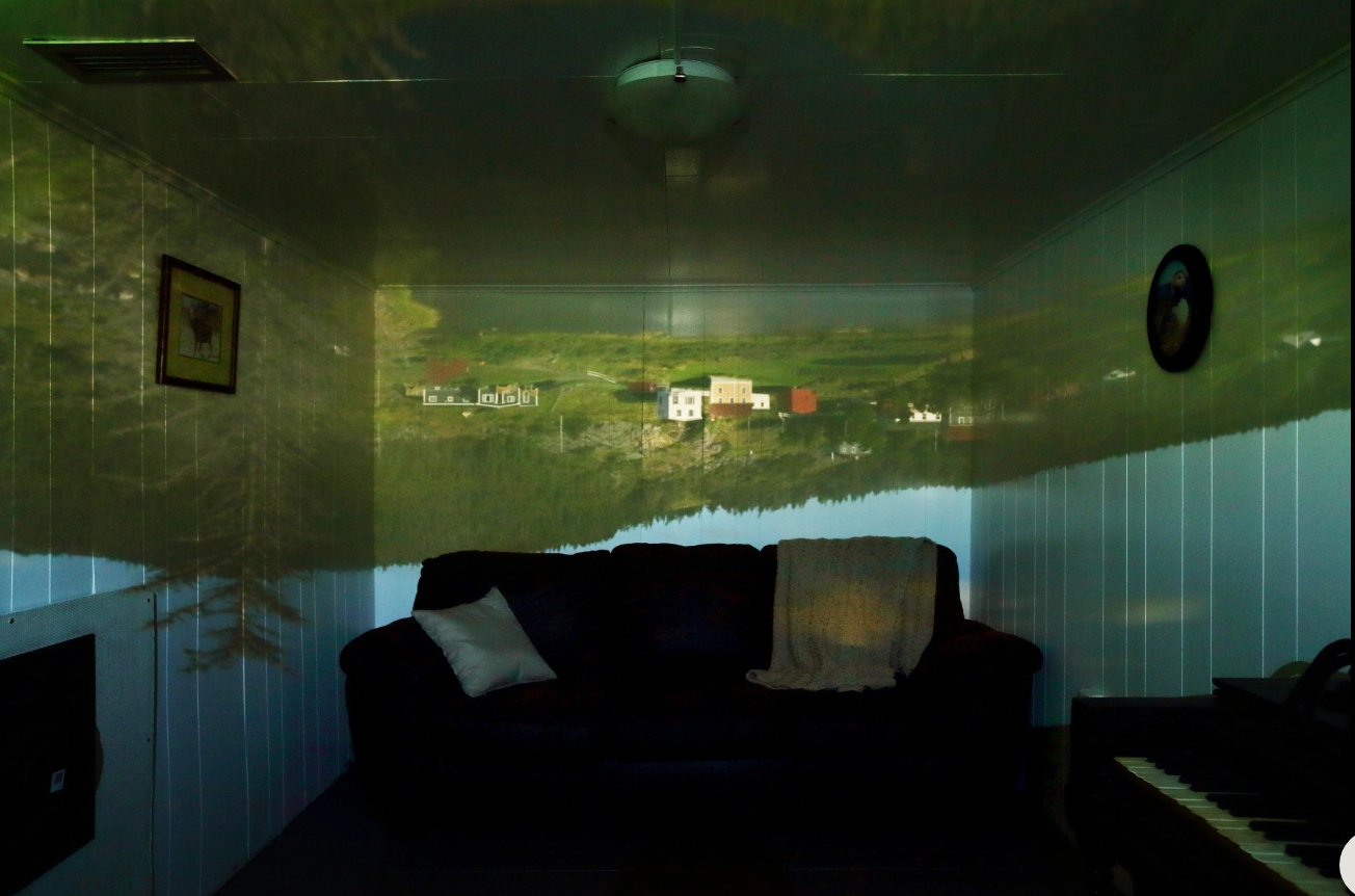 Sylvia Galbraith, Gary's Place, Living Room, 2019, archival pigment print on Hahnemuhle Gloss paper, 24 x 36 inches. ©Sylvia Galbraith, courtesy of Abbozzo Gallery