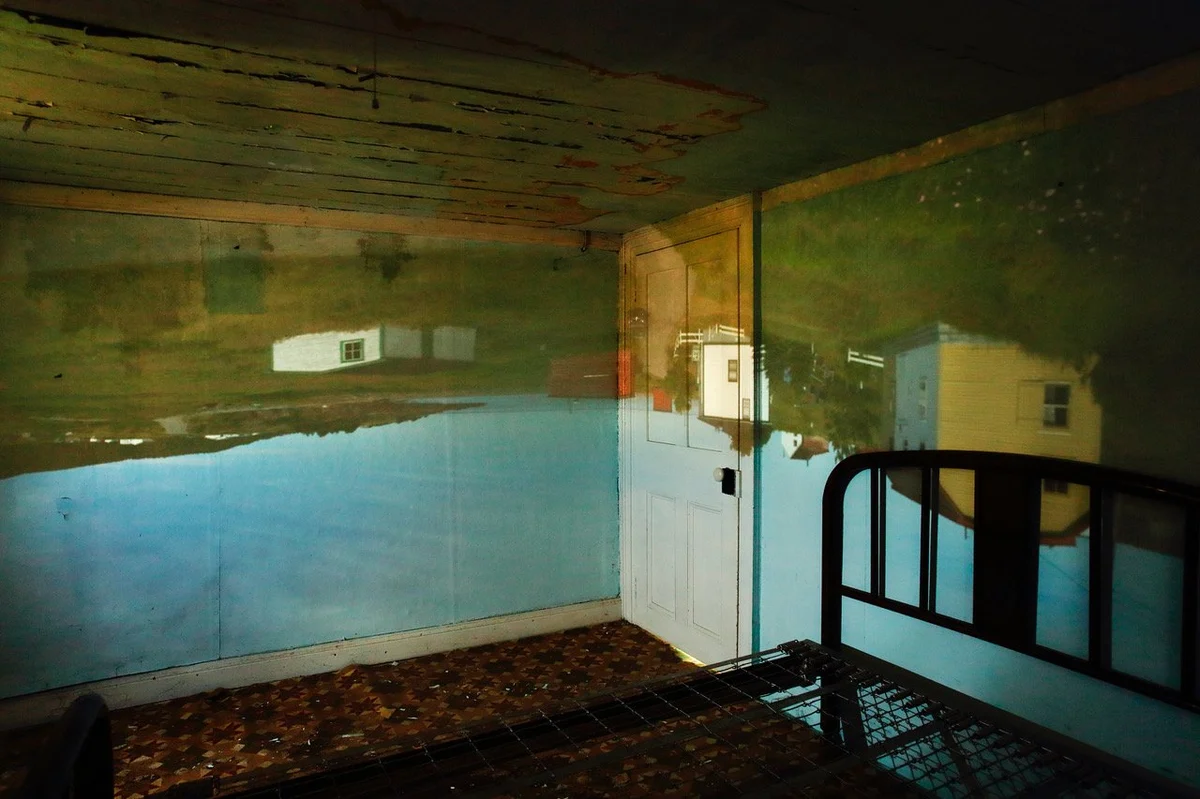 Sylvia Galbraith, Loretta’s Place, 2019, archival pigment print, 60 x 90 inches. ©Sylvia Galbraith, courtesy of Abbozzo Gallery