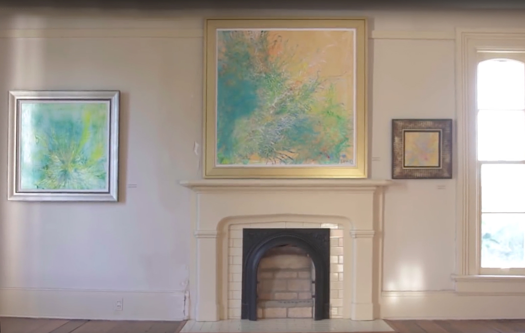 Autumn de Forest, White Room exhibition at Monthaven Arts and Cultural Center