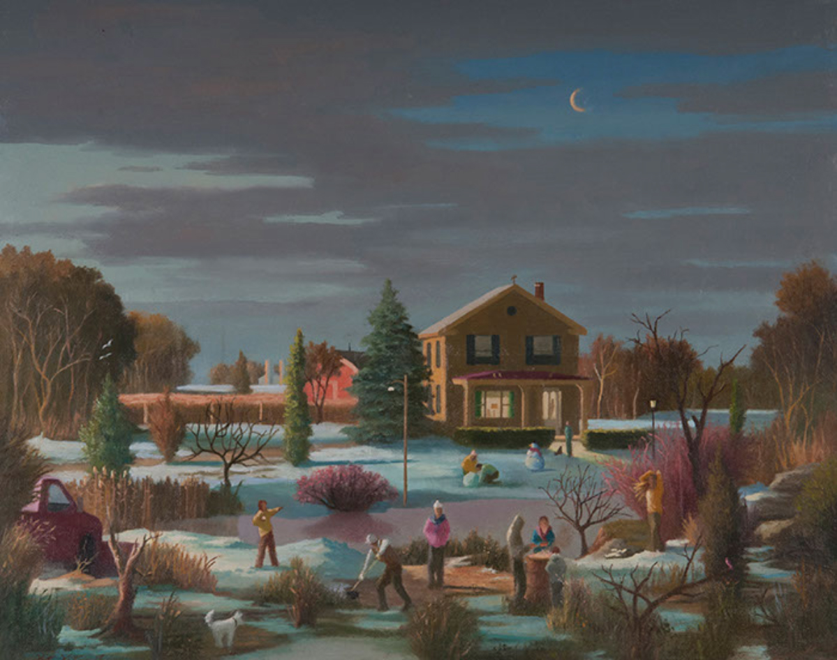 Keith Kattner, The Four Seasons, Winter, 2017